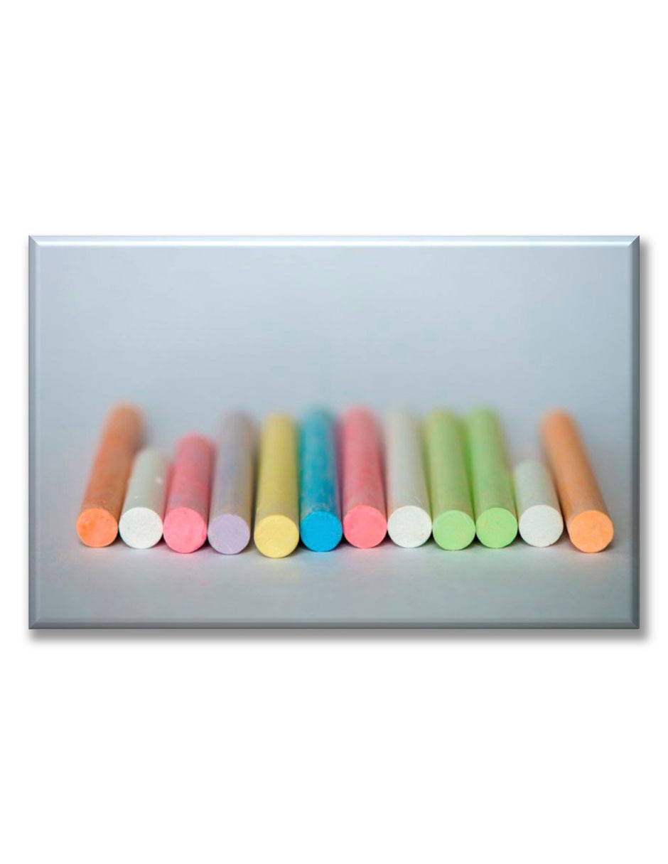 Cuadro decorativo Industria Grafica Ciento 23 Gis pastel