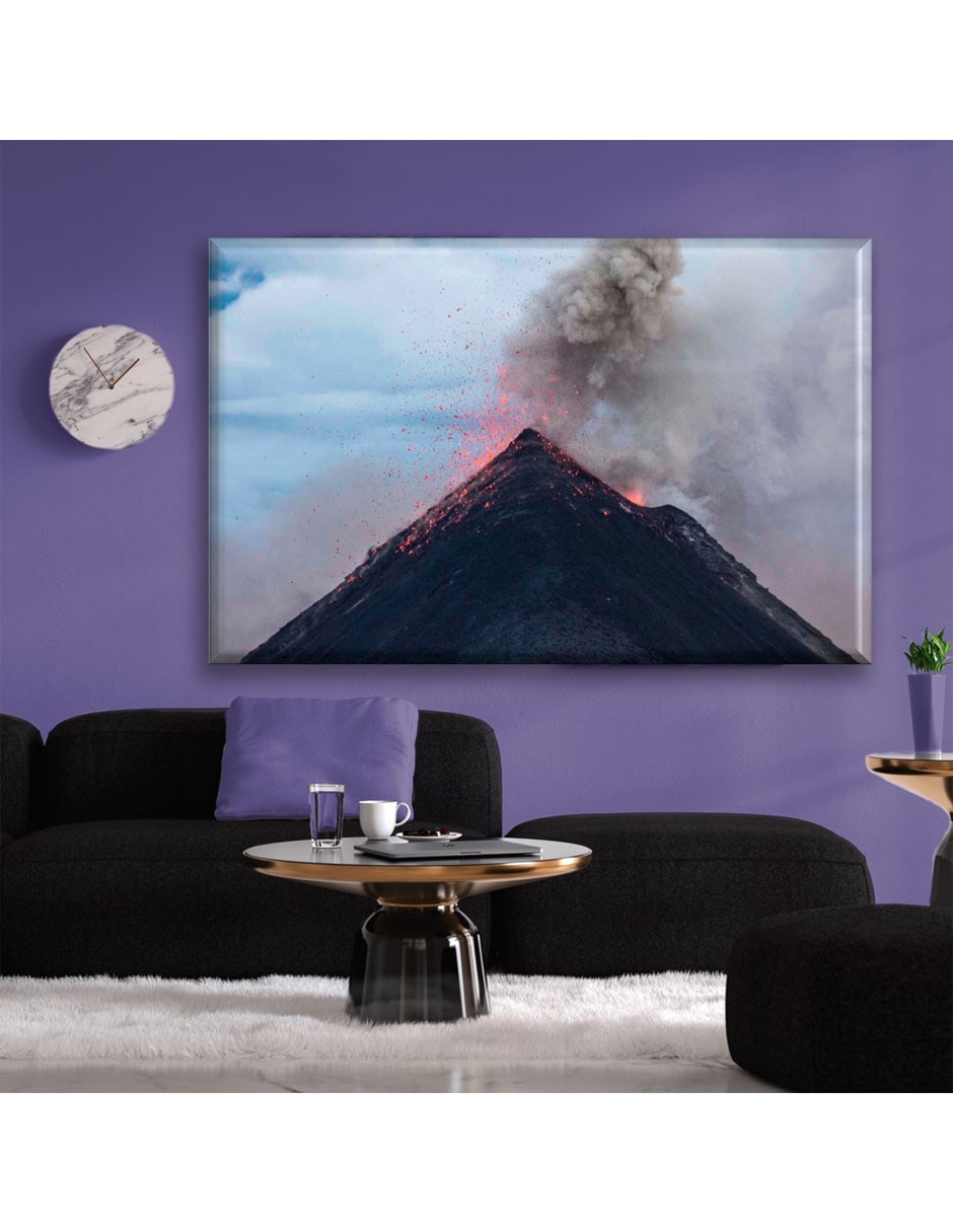 Cuadro decorativo Industria Grafica Ciento 23 Volcán activo