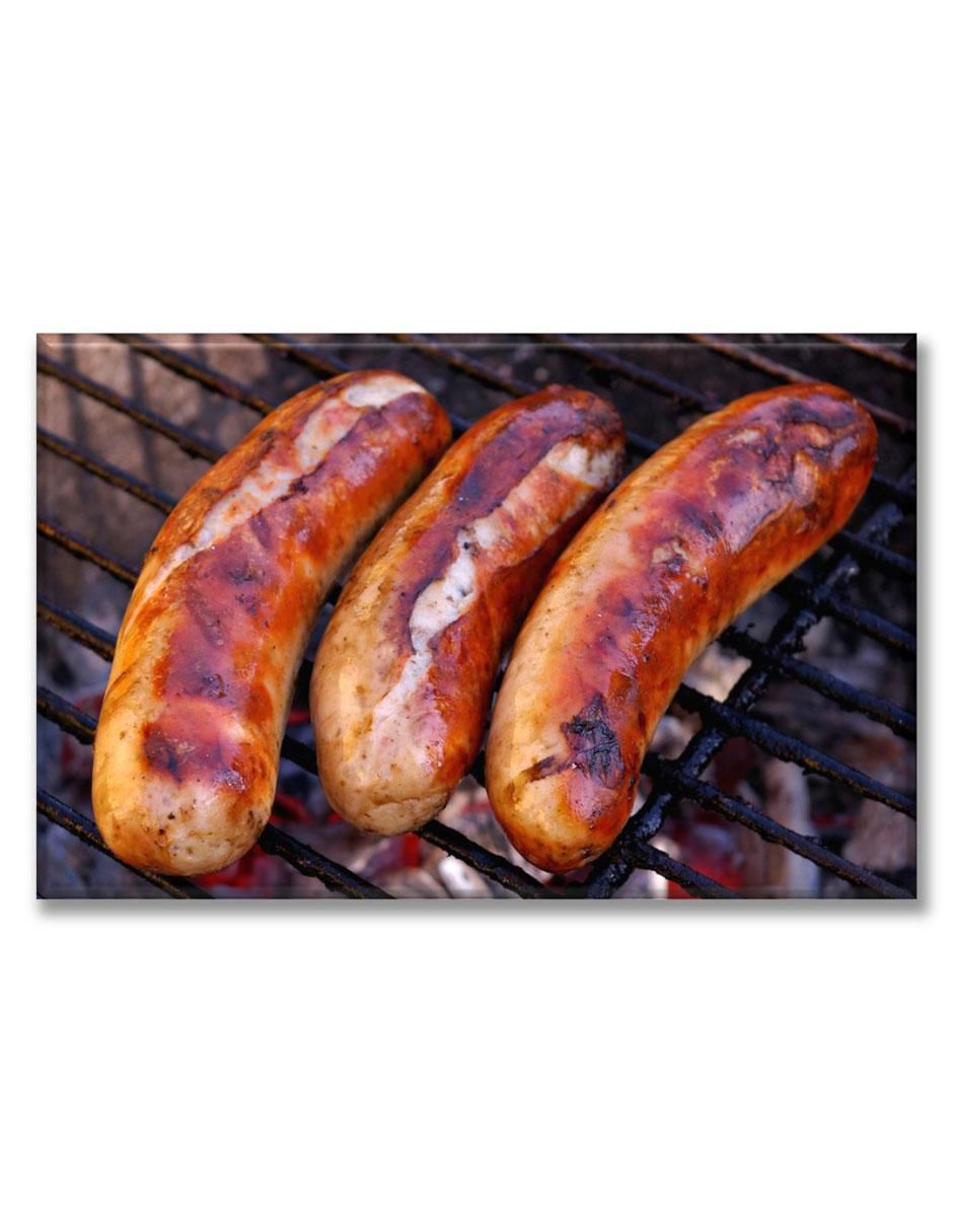Cuadro decorativo Industria Grafica Ciento 23 Salchichas a la parrilla