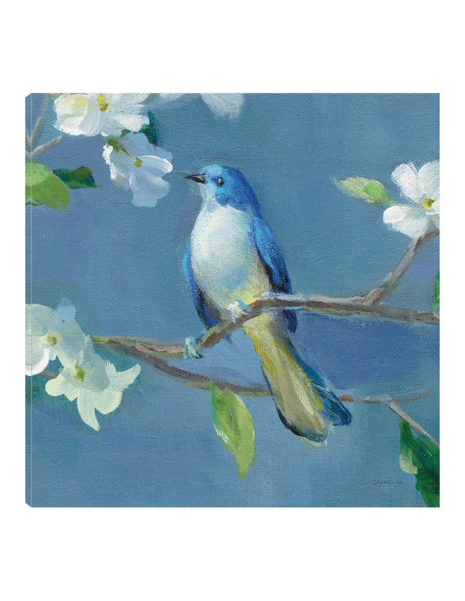 Cuadro decorativo Primavera En El Vecindario Iii técnica mixta Aves Silvestres Cuadro decorativo Primavera En El Vecindario Iii técnica mixta Aves Silvestres