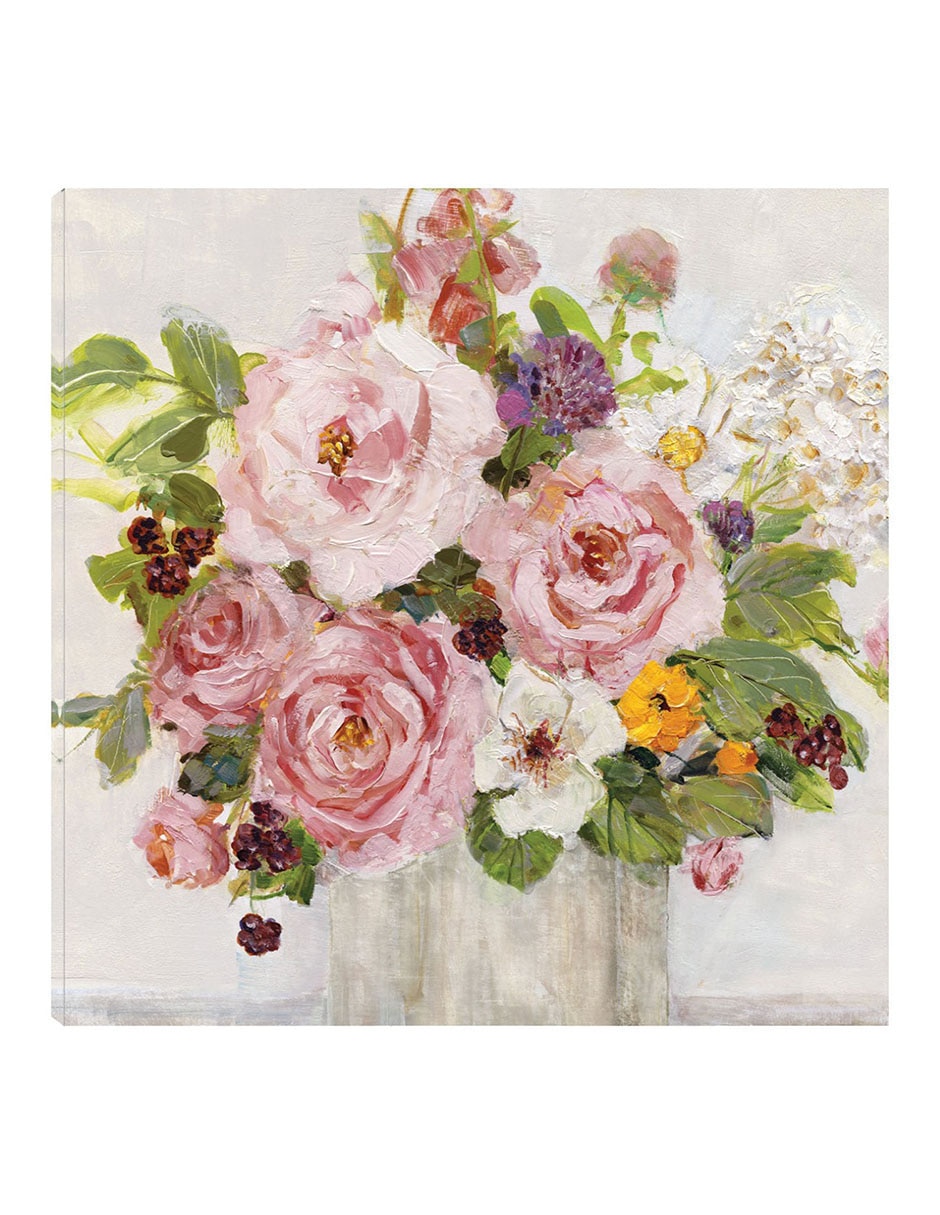 Cuadro decorativo Ruborisarse I técnica mixta Floral Cuadro decorativo Ruborisarse I técnica mixta Floral