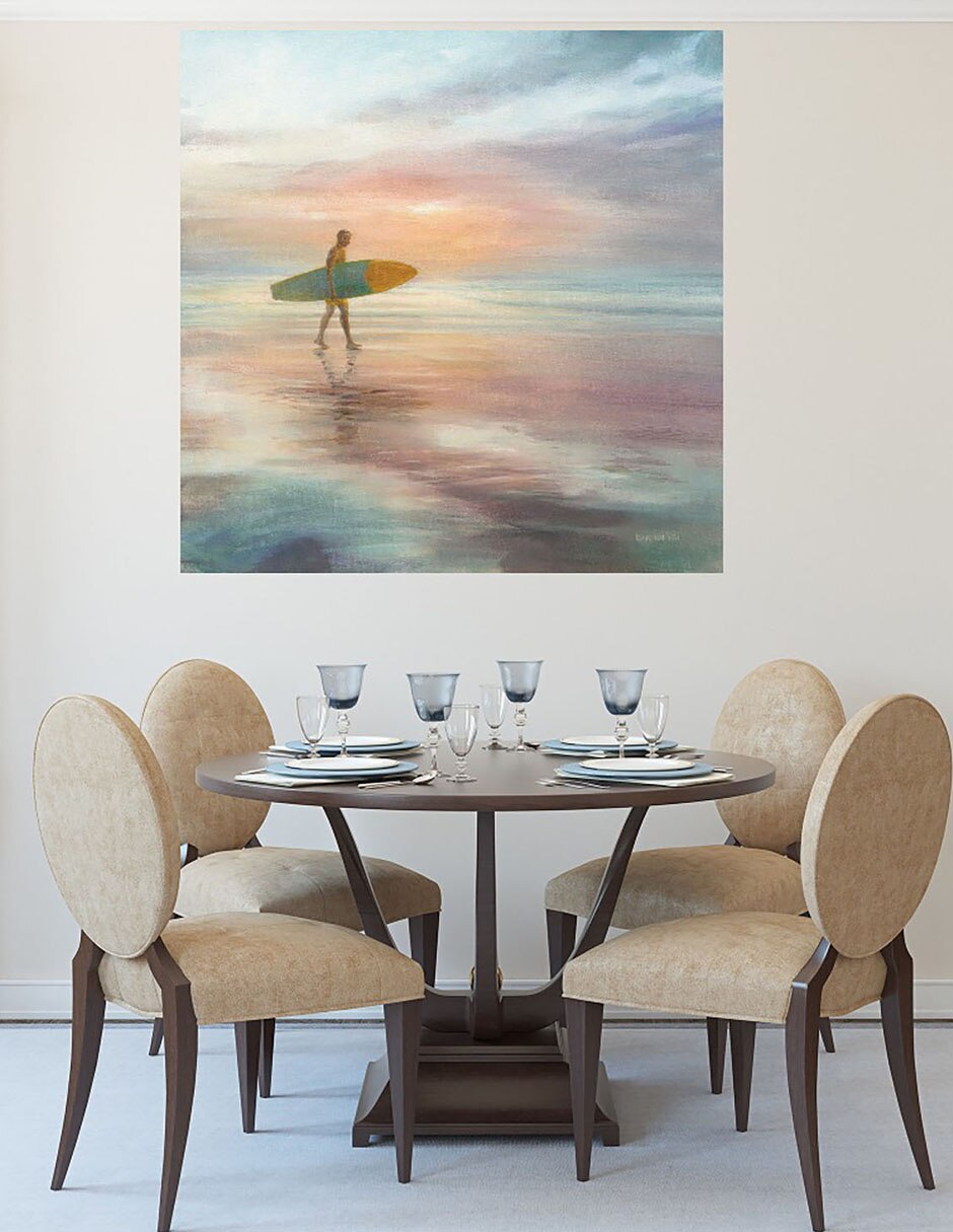 Cuadro decorativo Surf técnica mixta Playas 6