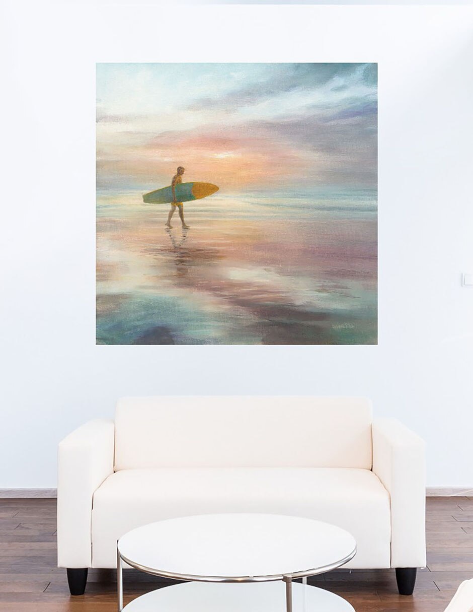 Cuadro decorativo Surf técnica mixta Playas 7