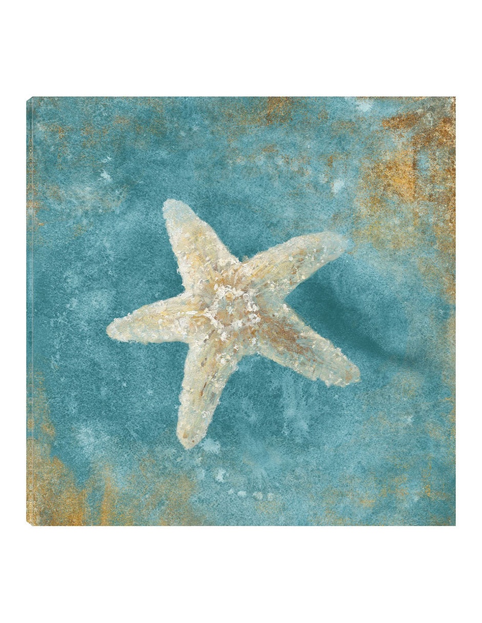 Cuadro decorativo Tesoros Del Mar Iv técnica mixta Animales Marinos Cuadro decorativo Tesoros Del Mar Iv técnica mixta Animales Marinos