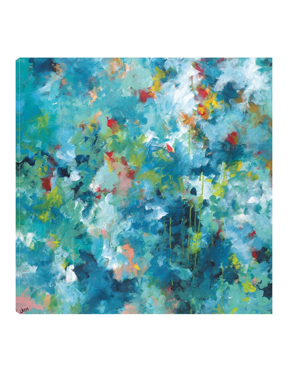 Cuadro decorativo Selva técnica mixta Colores Cuadro decorativo Selva técnica mixta Colores