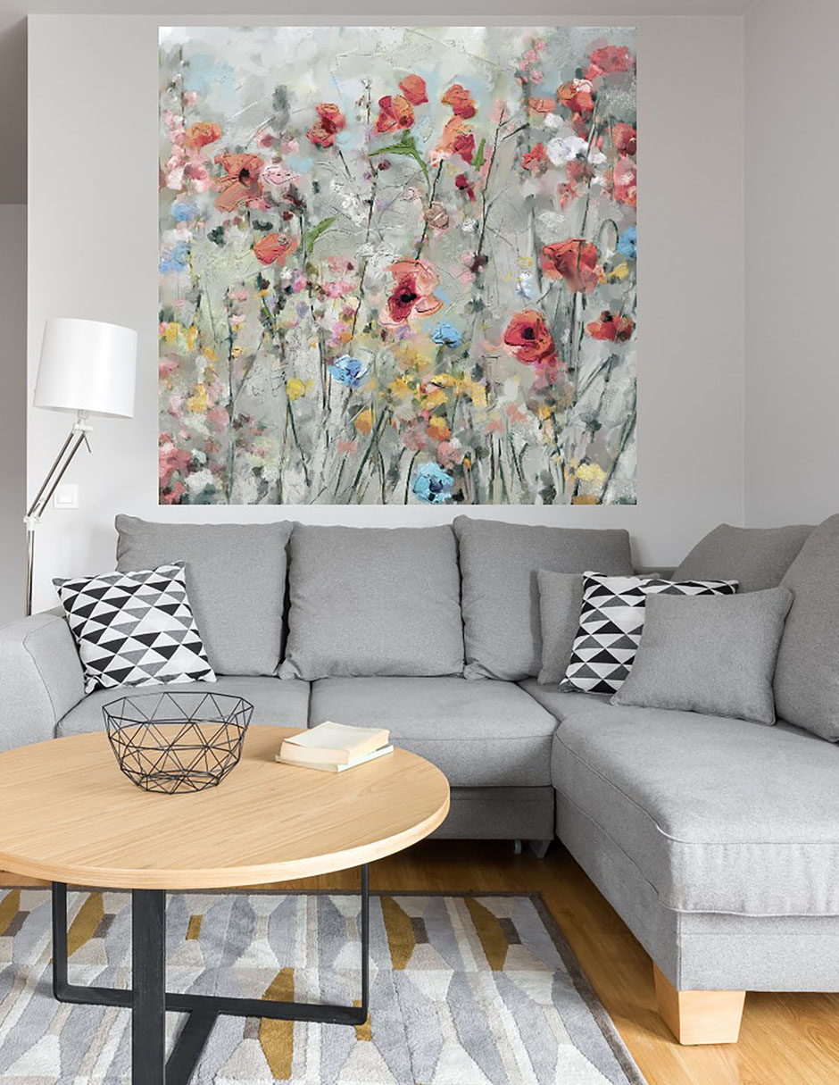 Cuadro decorativo Primavera técnica mixta Primavera 6