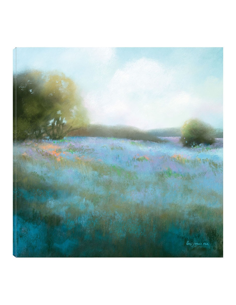 Cuadro decorativo Primavera Azulada Ii técnica mixta Campos Cuadro decorativo Primavera Azulada Ii técnica mixta Campos