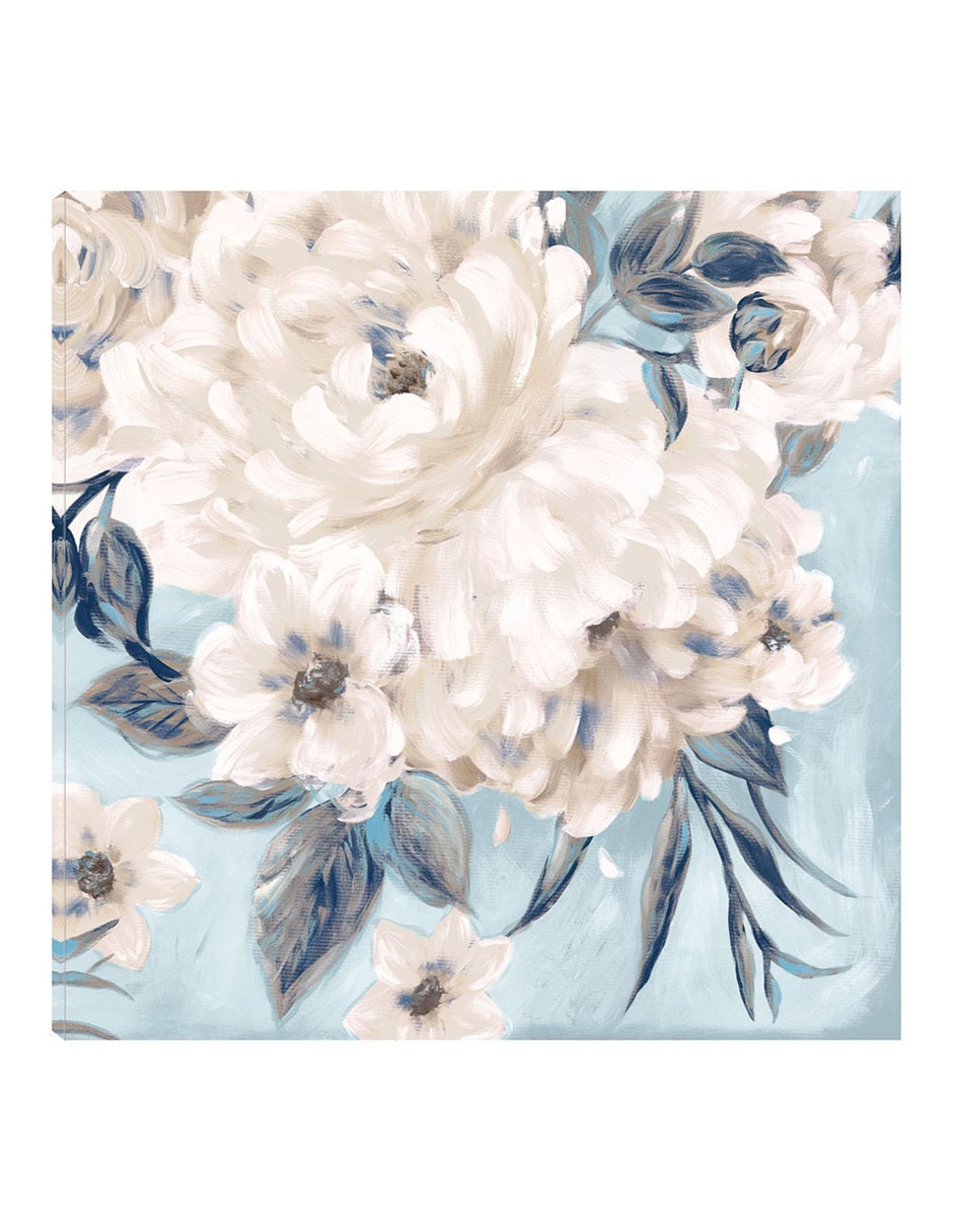 Cuadro decorativo Romance Índigo técnica mixta Primavera Cuadro decorativo Romance Índigo técnica mixta Primavera