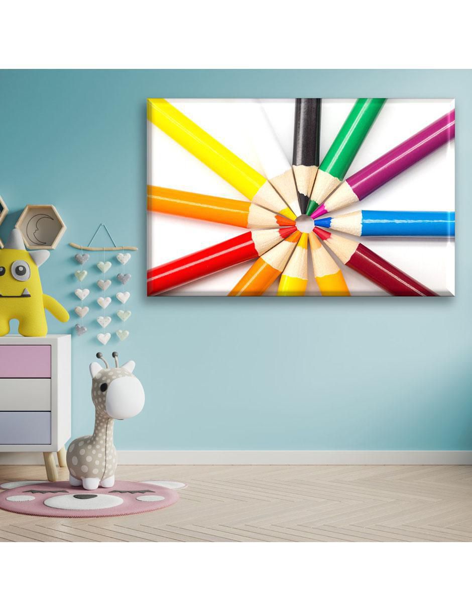 Cuadro decorativo Industria Grafica Ciento 23 Lápices de colores