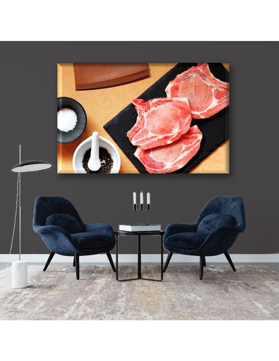 Cuadro decorativo Industria Grafica Ciento 23 Cortes de carne