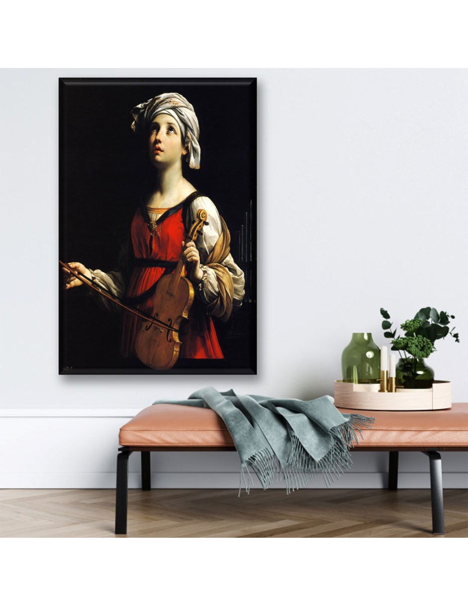 Cuadro decorativo Santa Cecilia 2