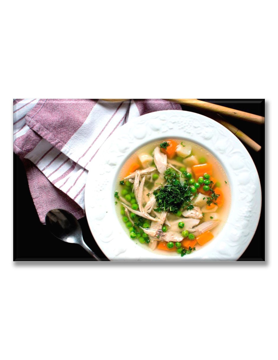 Cuadro decorativo Industria Grafica Ciento 23 Sopa de verduras