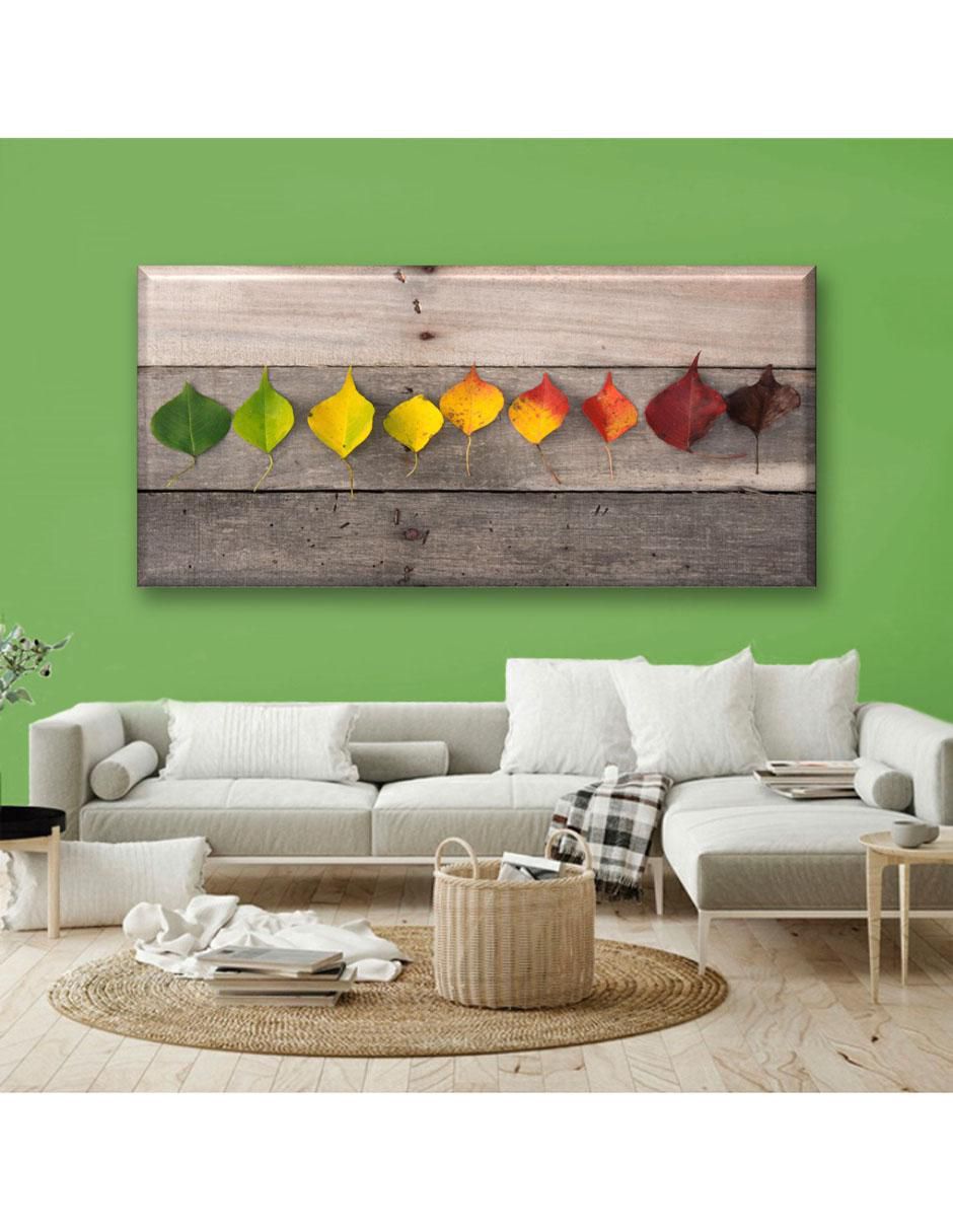 Cuadro decorativo Hojas de árboles 6