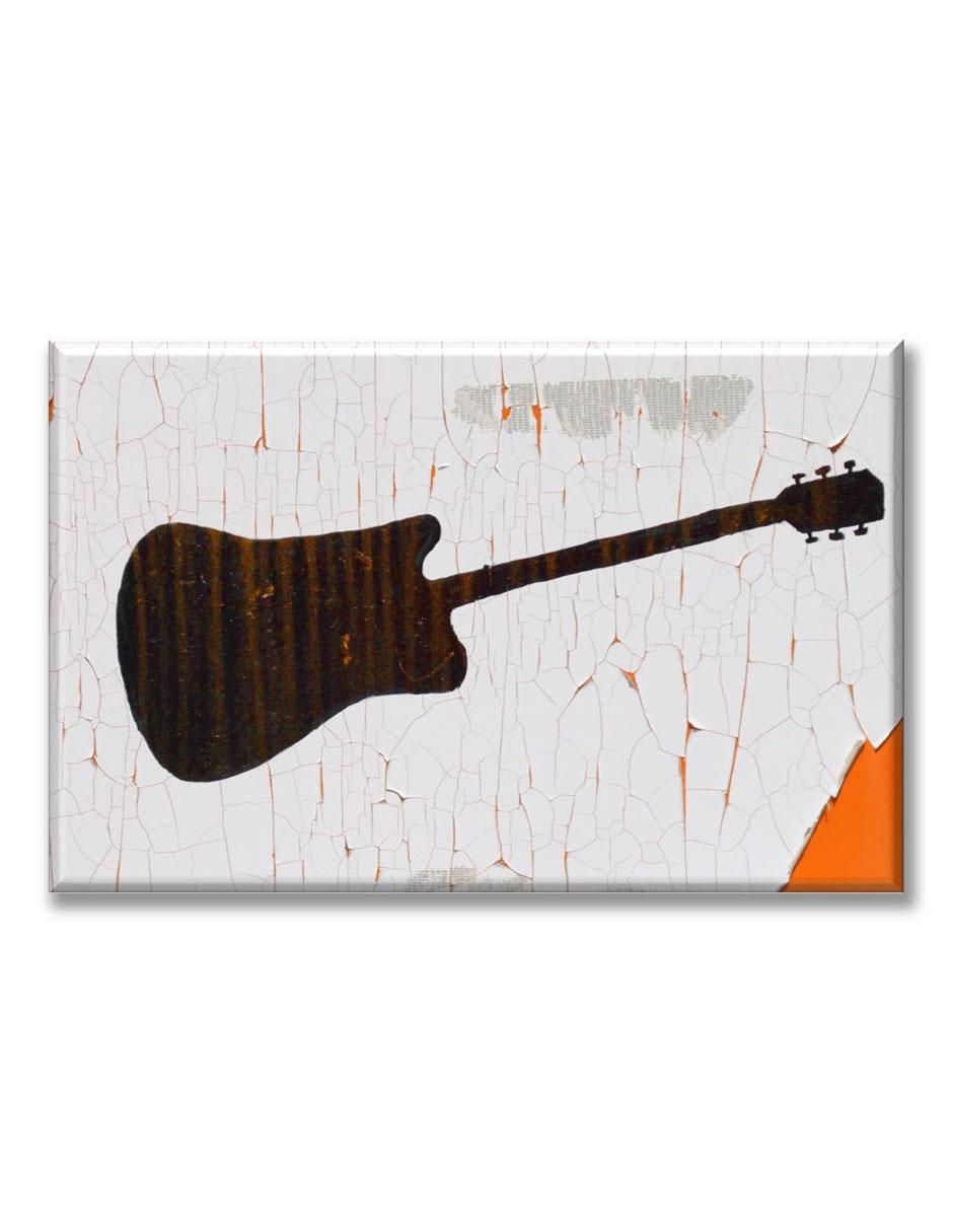 Cuadro decorativo Industria Grafica Ciento 23 Guitarra desgastada