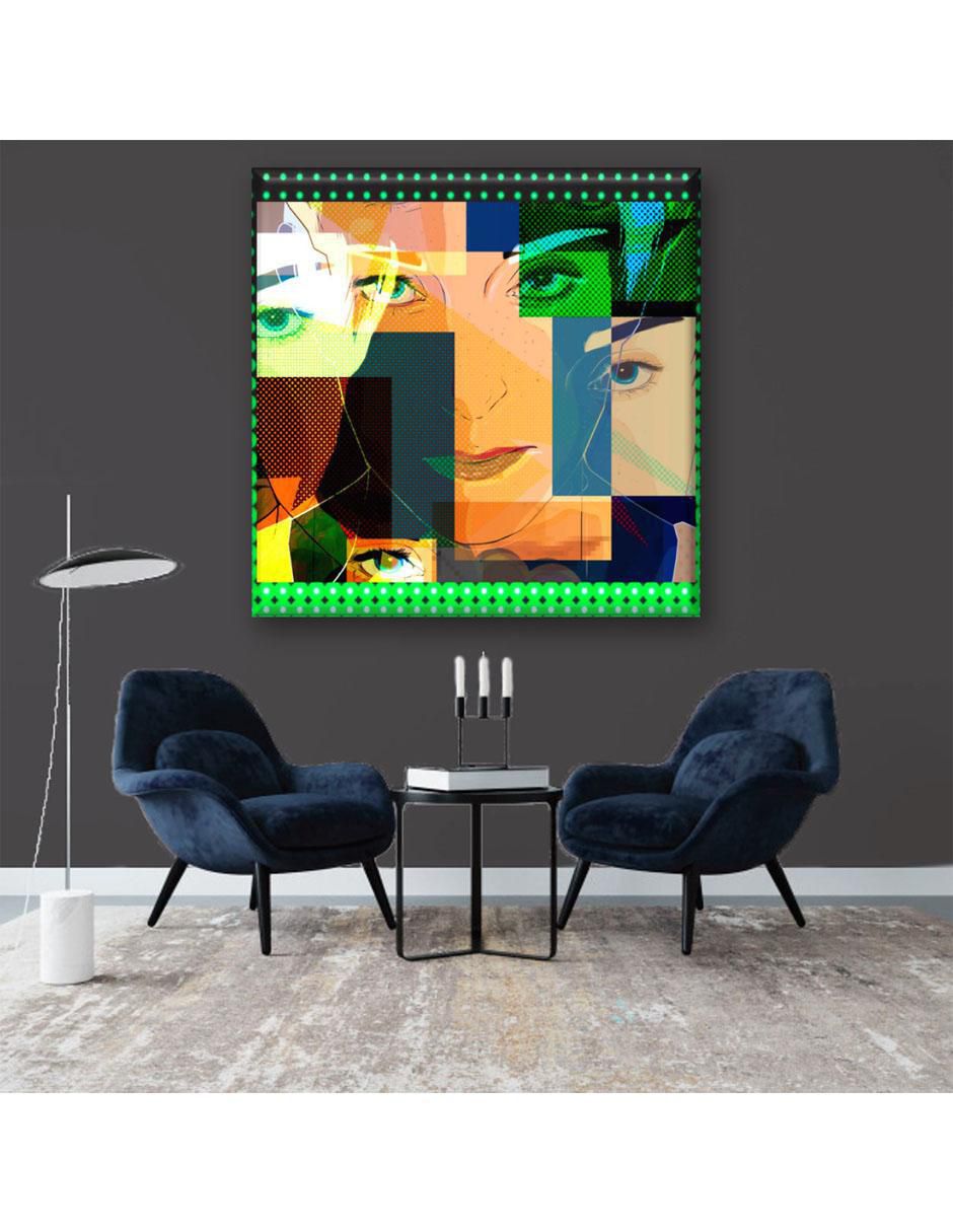 Cuadro decorativo Pop oscuro 6