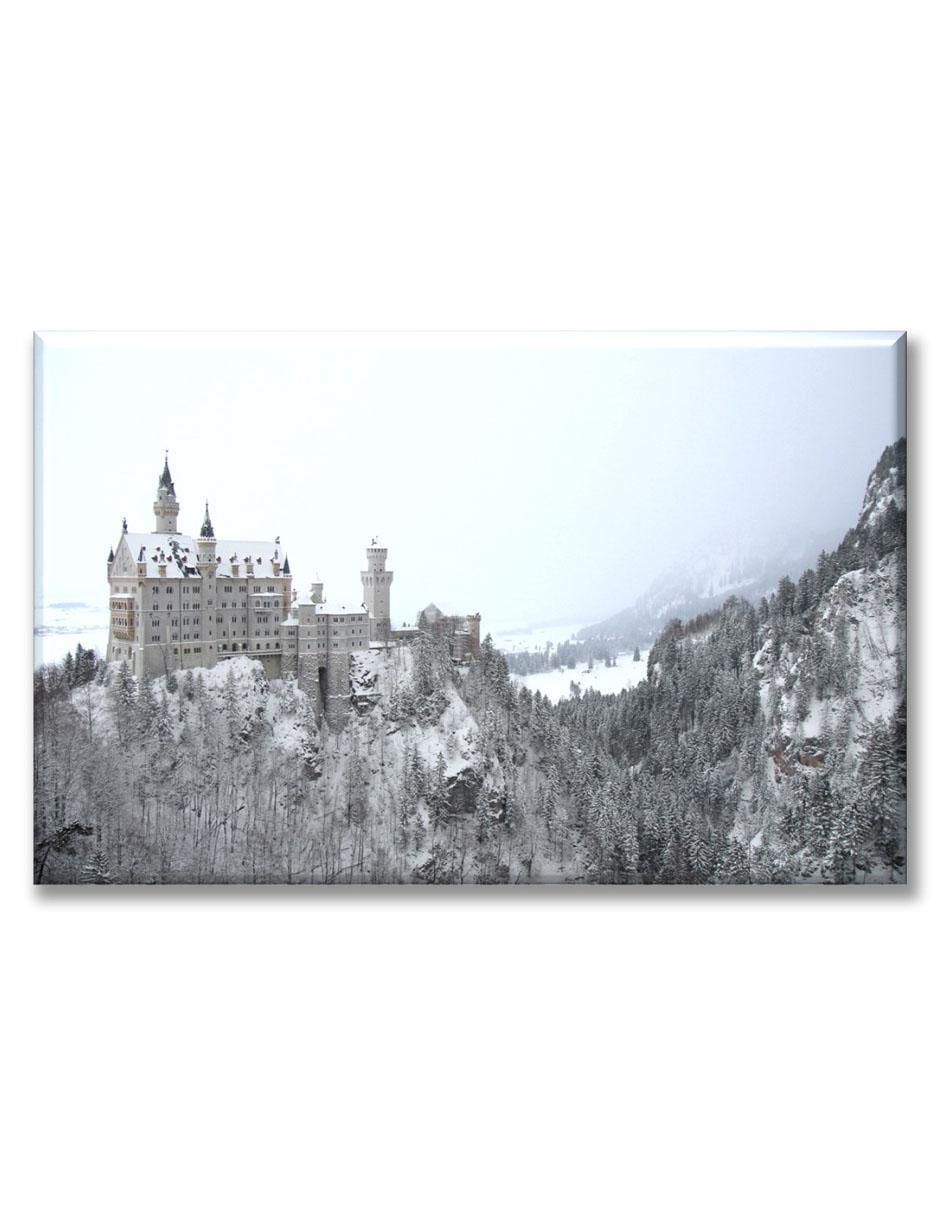 Cuadro decorativo Industria Grafica Ciento 23 Castillo en la nieve