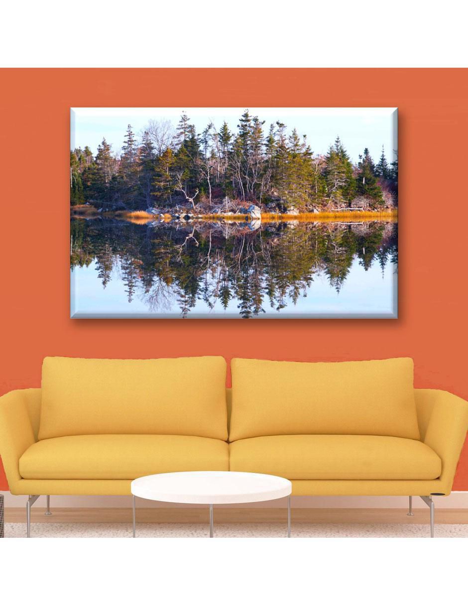 Cuadro decorativo Industria Grafica Ciento 23 Reflejos de árboles