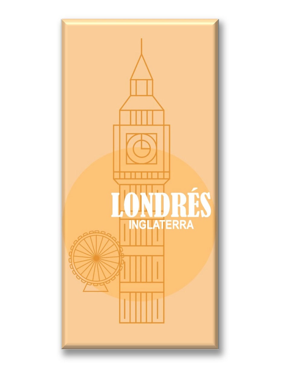 Cuadro decorativo Industria Grafica Ciento 23 Londrés ilustración