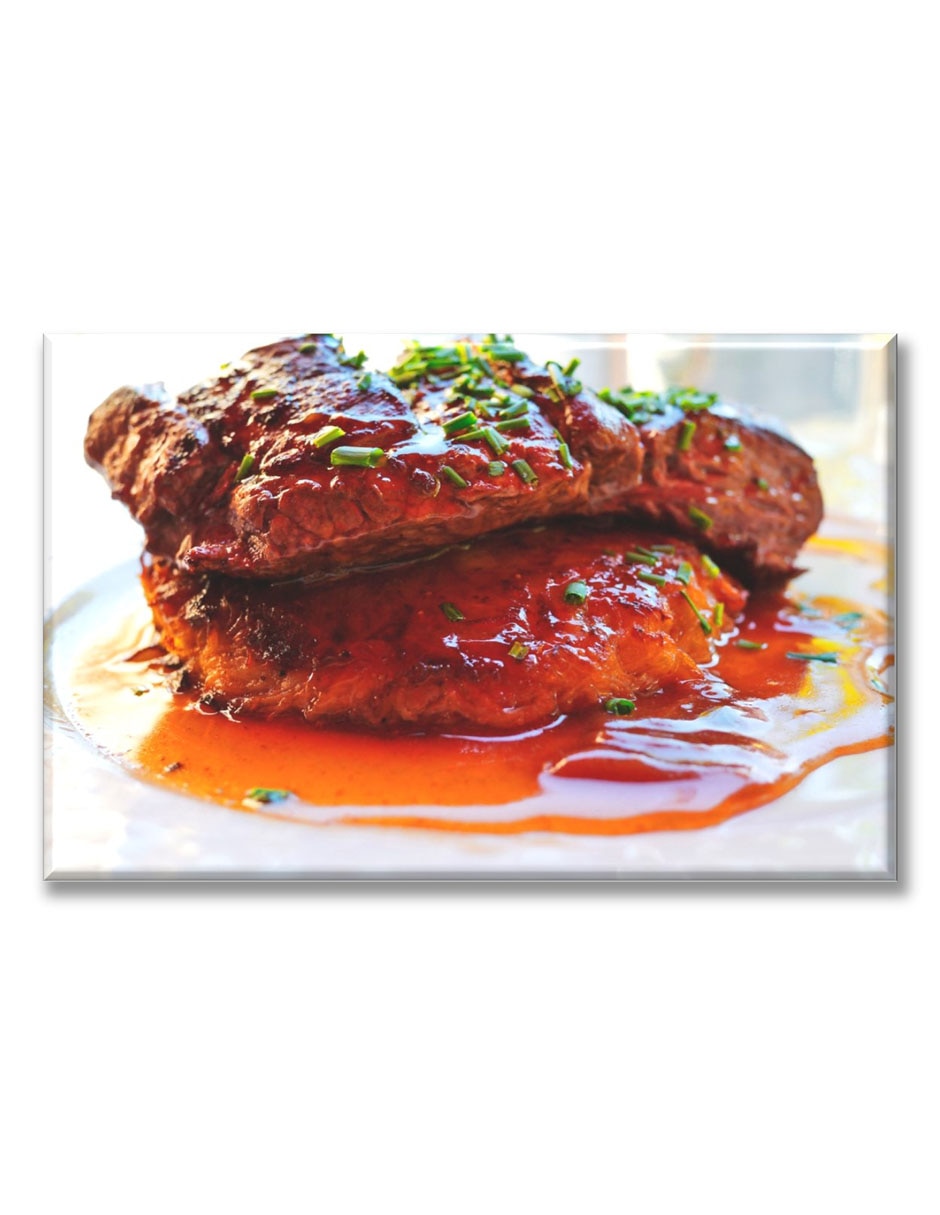 Cuadro decorativo Industria Grafica Ciento 23 Costillas a la bbq