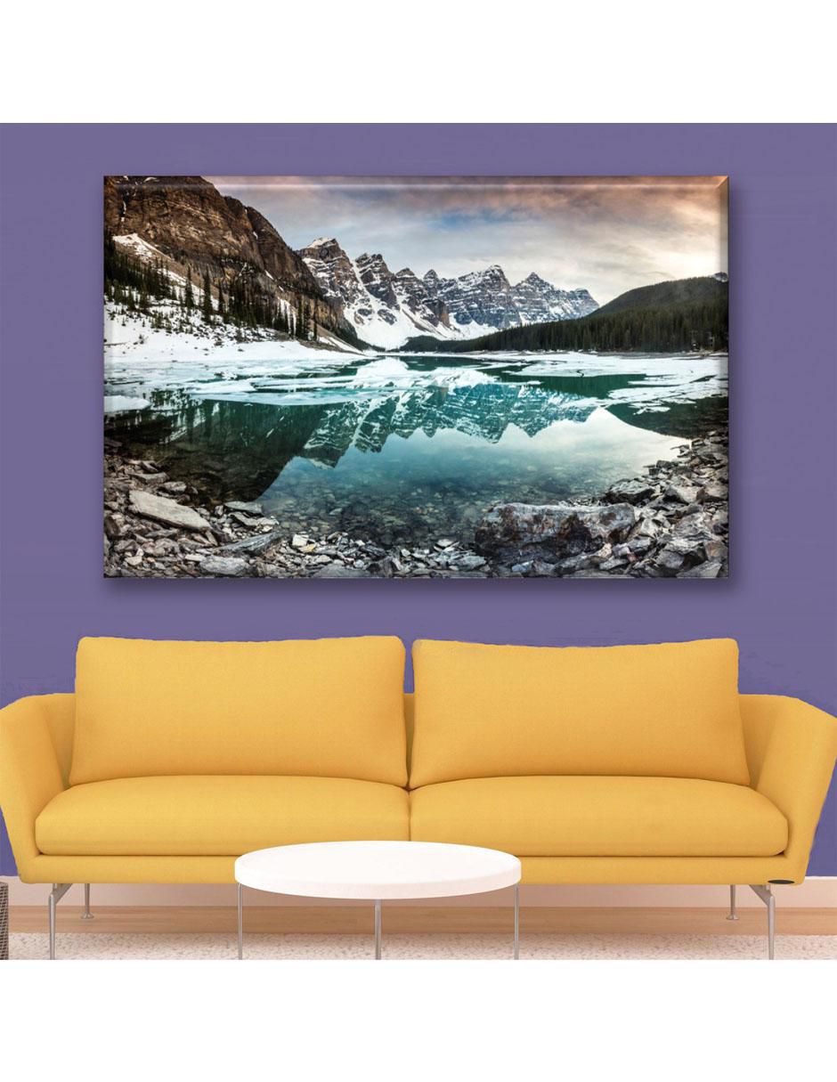 Cuadro decorativo Industria Grafica Ciento 23 Lago de piedras