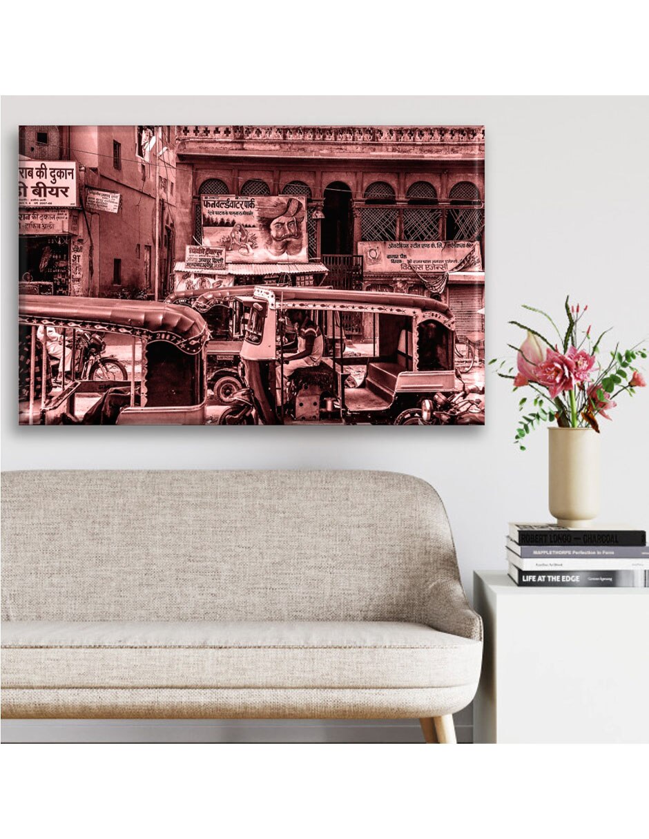 Cuadro decorativo Industria Grafica Ciento 23 Un día en la india