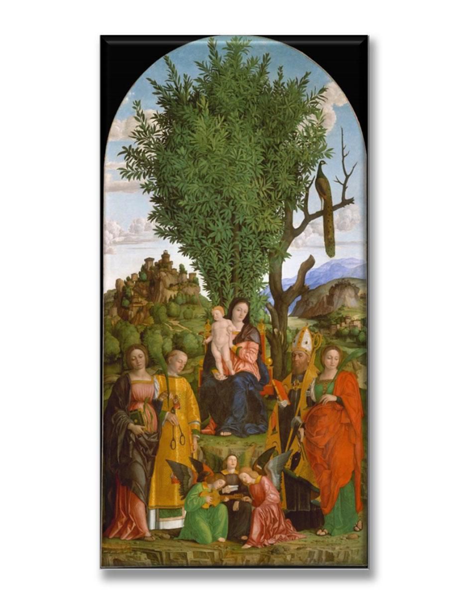 Cuadro decorativo Industria Grafica Ciento 23 La virgen y el niño jesús