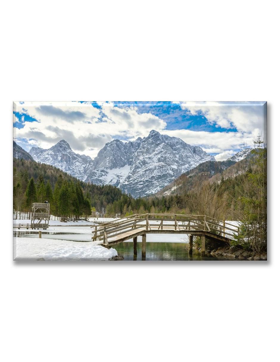 Cuadro decorativo Industria Grafica Ciento 23 Puente en el lago