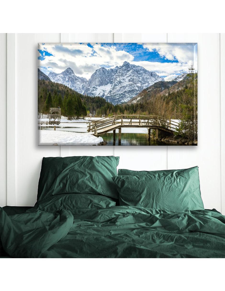 Cuadro decorativo Industria Grafica Ciento 23 Puente en el lago