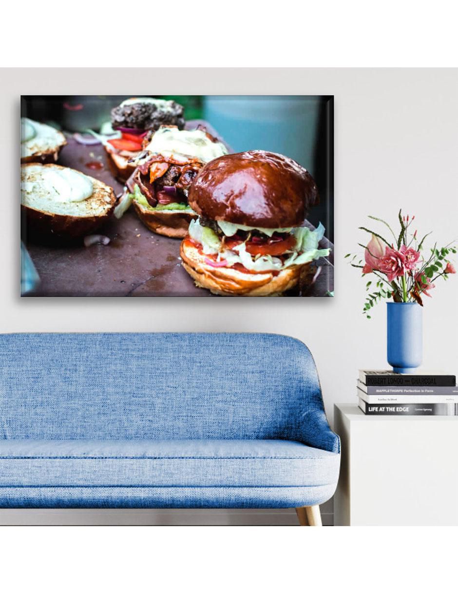 Cuadro decorativo Hamburguesas 6