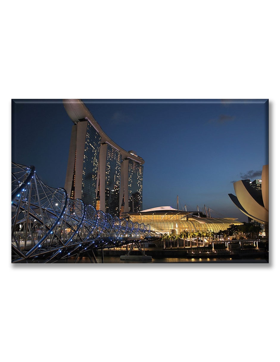 Cuadro decorativo Industria Grafica Ciento 23 Marina bay Sands en Singapur
