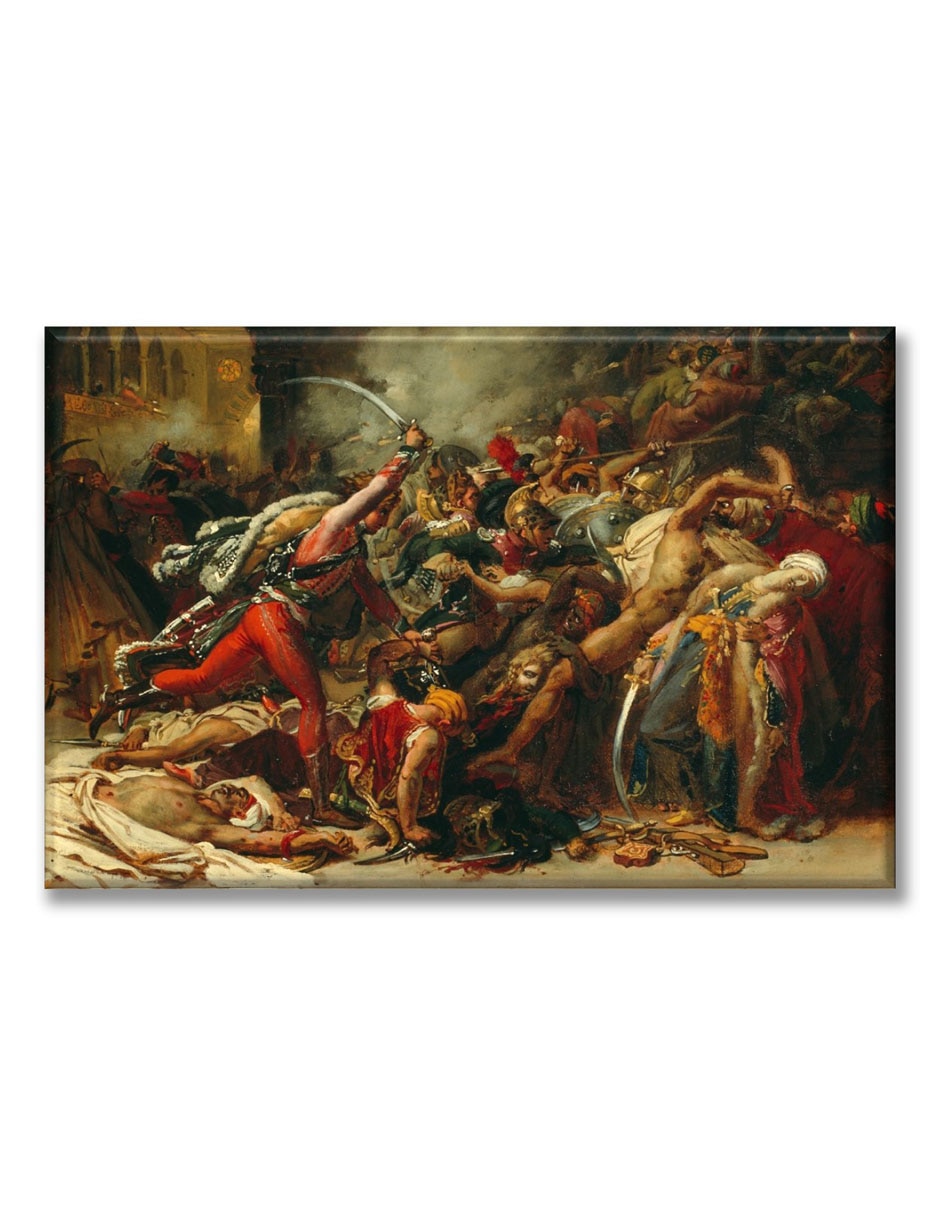 Cuadro decorativo Industria Grafica Ciento 23 La revuelta del cairo girodet