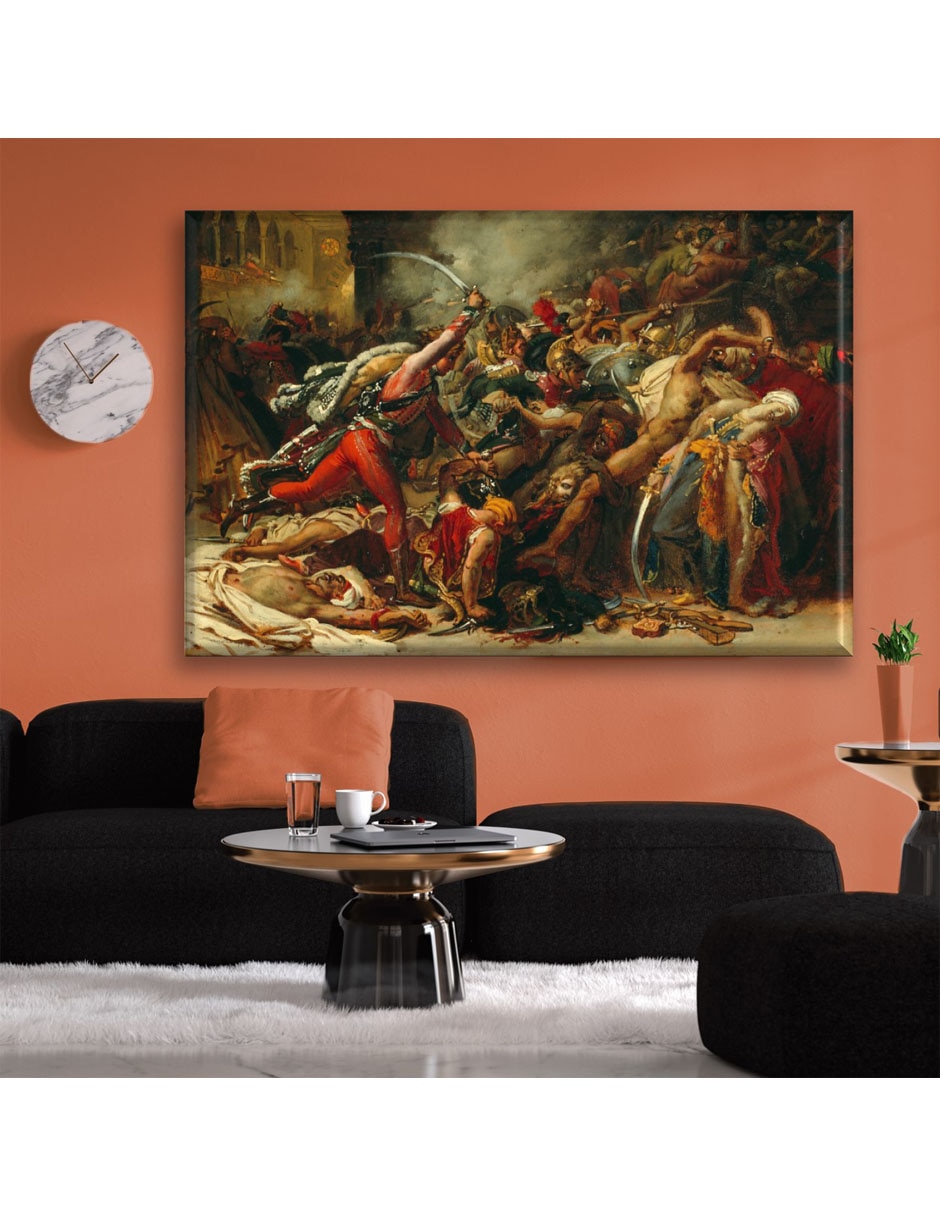 Cuadro decorativo Industria Grafica Ciento 23 La revuelta del cairo girodet