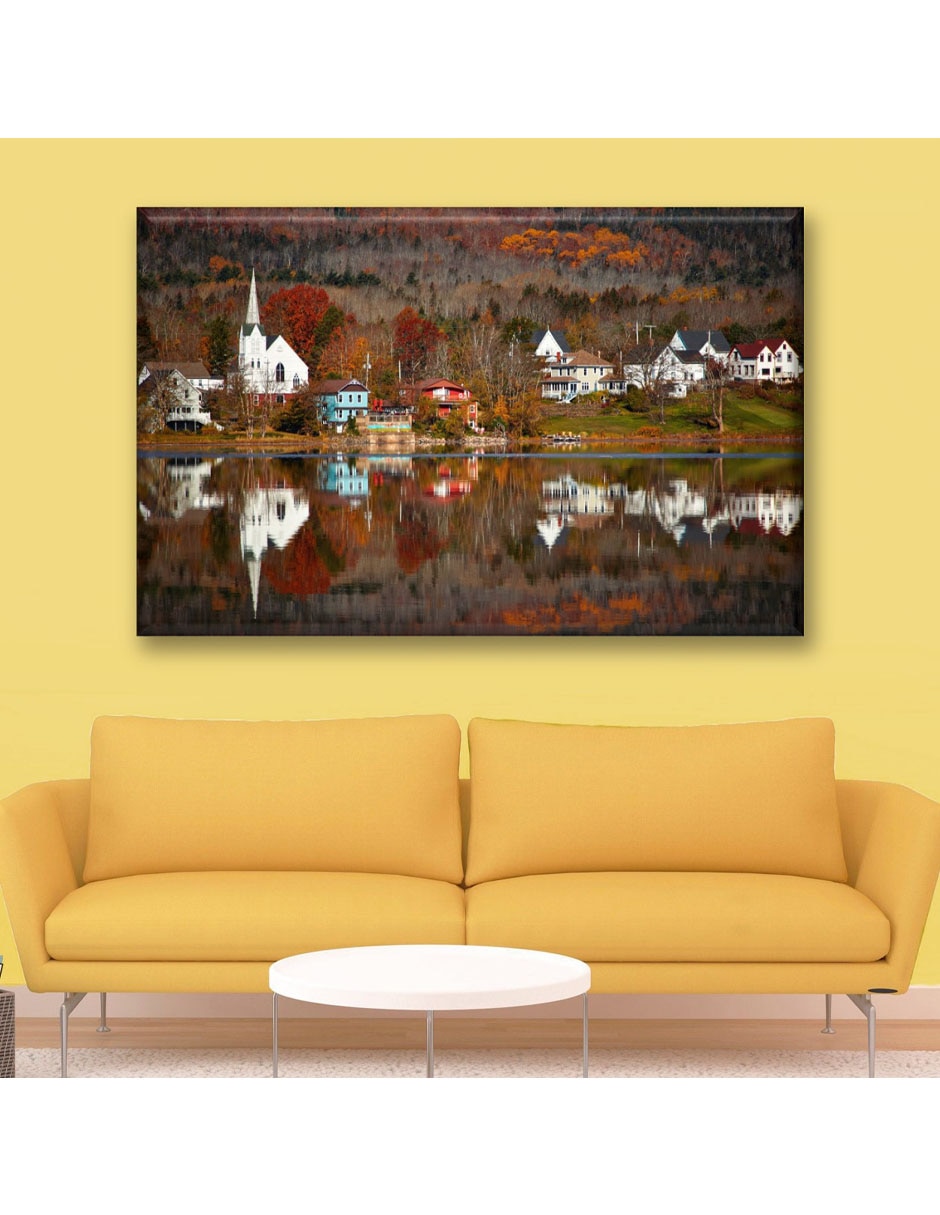 Cuadro decorativo Lago otoñal 5