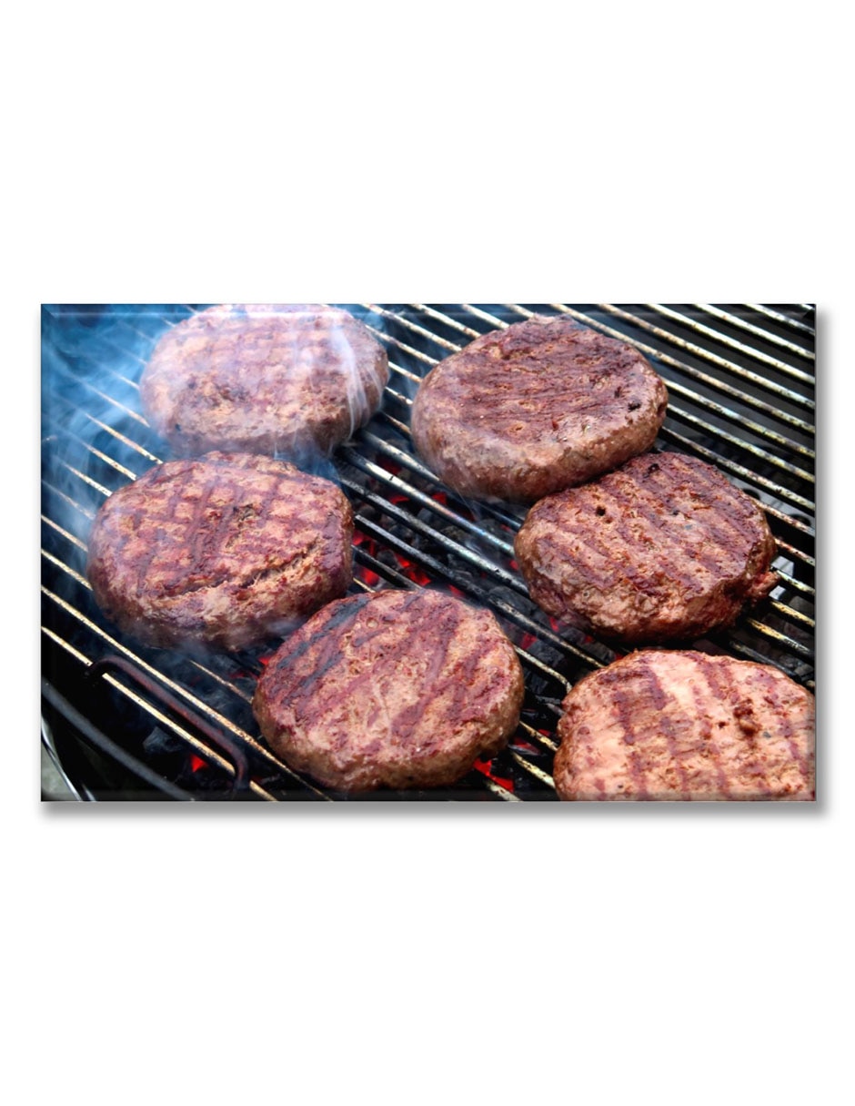 Cuadro decorativo Industria Grafica Ciento 23 Carne de hamburguesa