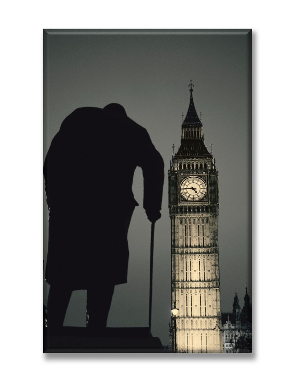 Cuadro decorativo Big ben iluminado 1