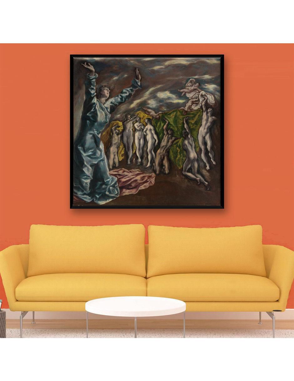 Cuadro decorativo La visión de San Juan 6