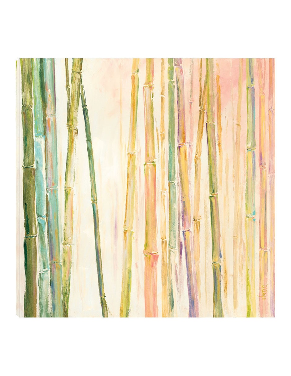 Cuadro decorativo Bambú II técnica mixta Primavera Cuadro decorativo Bambú II técnica mixta Primavera