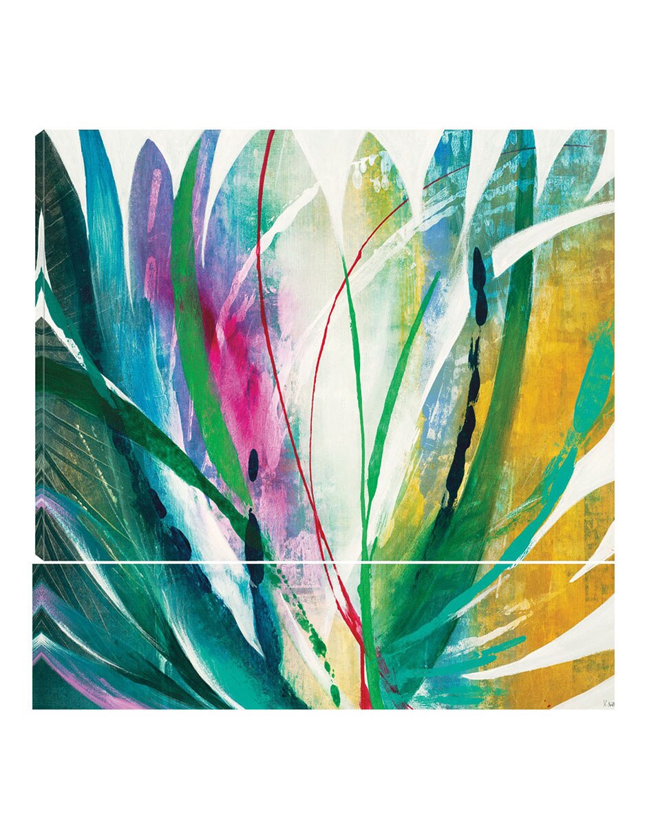 Cuadro decorativo Agave técnica mixta Formas Cuadro decorativo Agave técnica mixta Formas