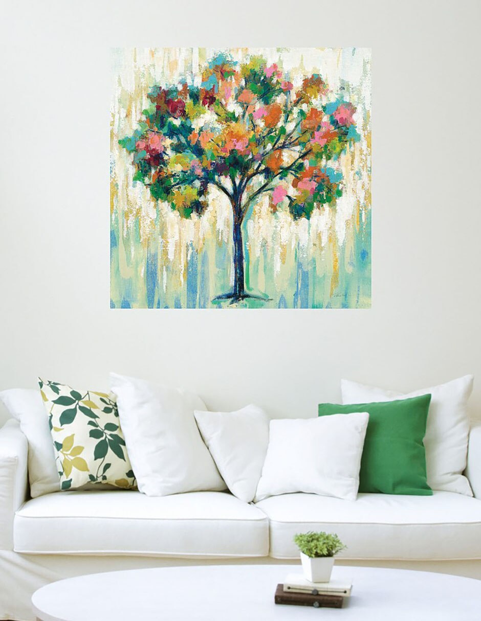 Cuadro decorativo Árbol Floreciente técnica mixta Árboles 3