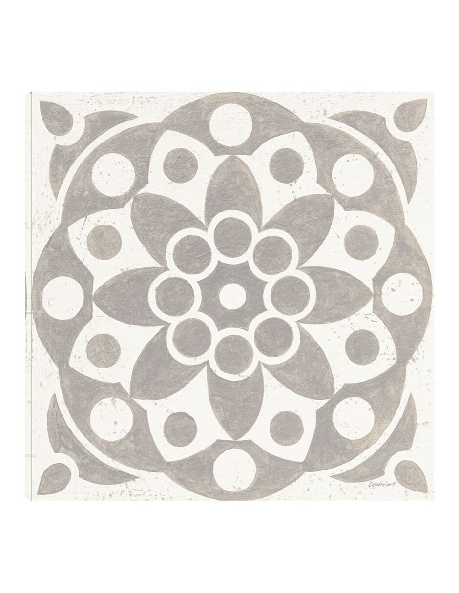 Cuadro decorativo Azulejo De Caravana De Invierno Ii técnica mixta Símbolos Cuadro decorativo Azulejo De Caravana De Invierno Ii técnica mixta Símbolos