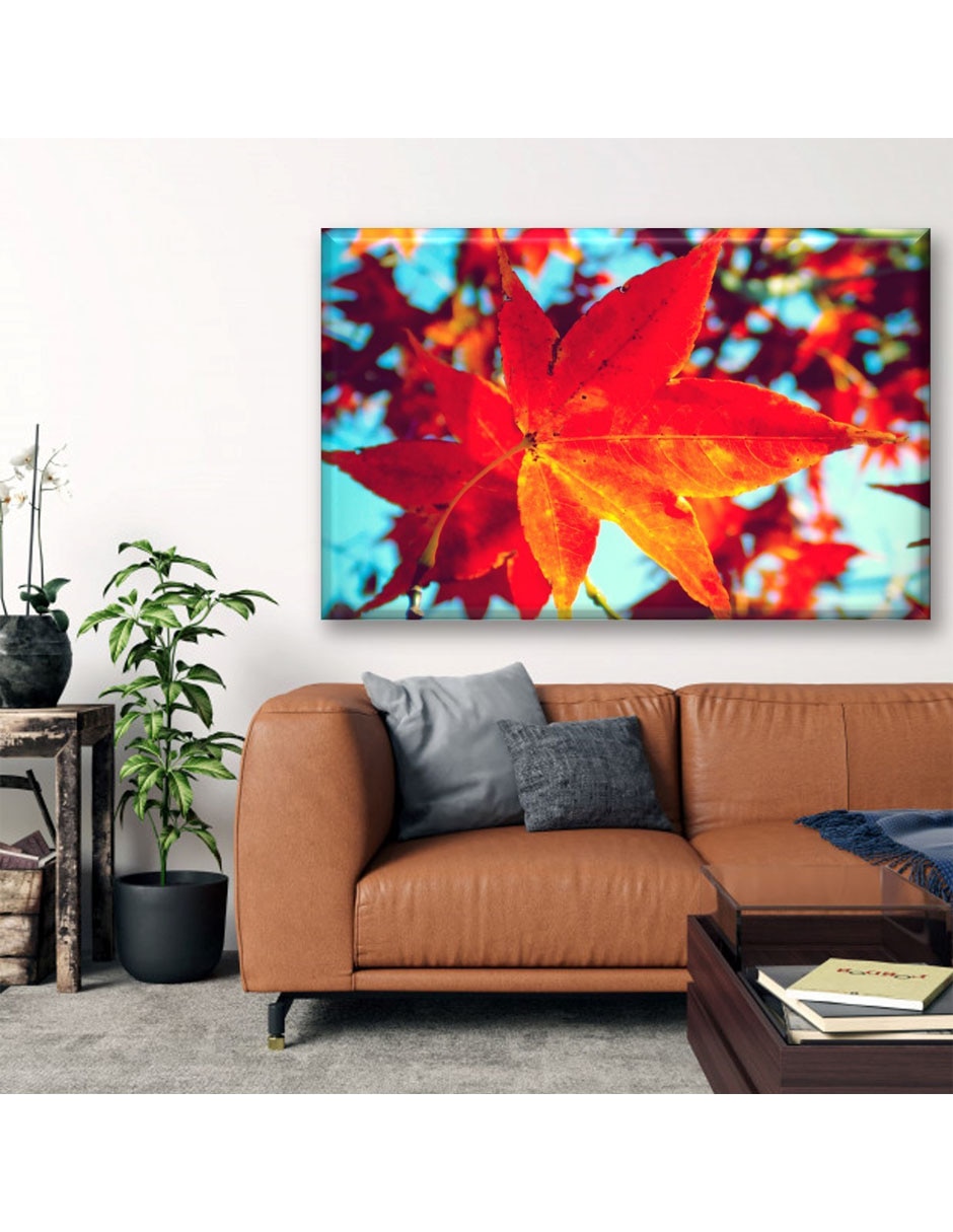 Cuadro decorativo Industria Grafica Ciento 23 Hojas de otoño