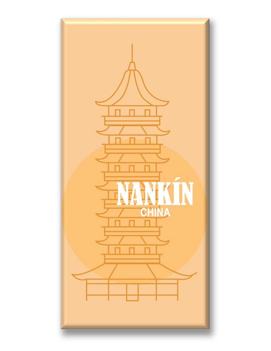 Cuadro decorativo Nankin China ilustración Cuadro decorativo Nankin China ilustración