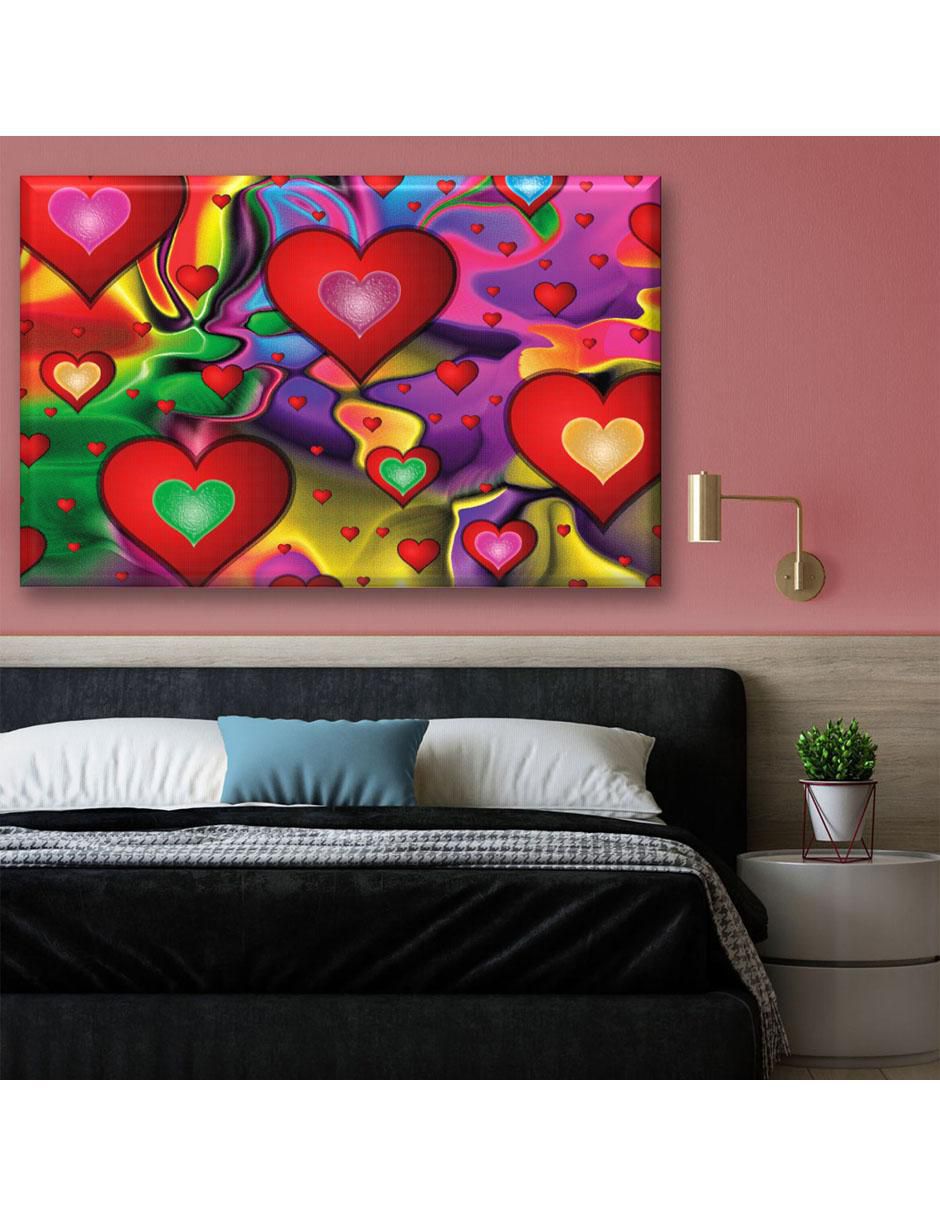 Cuadro decorativo Industria Grafica Ciento 23 El amor, arte pop