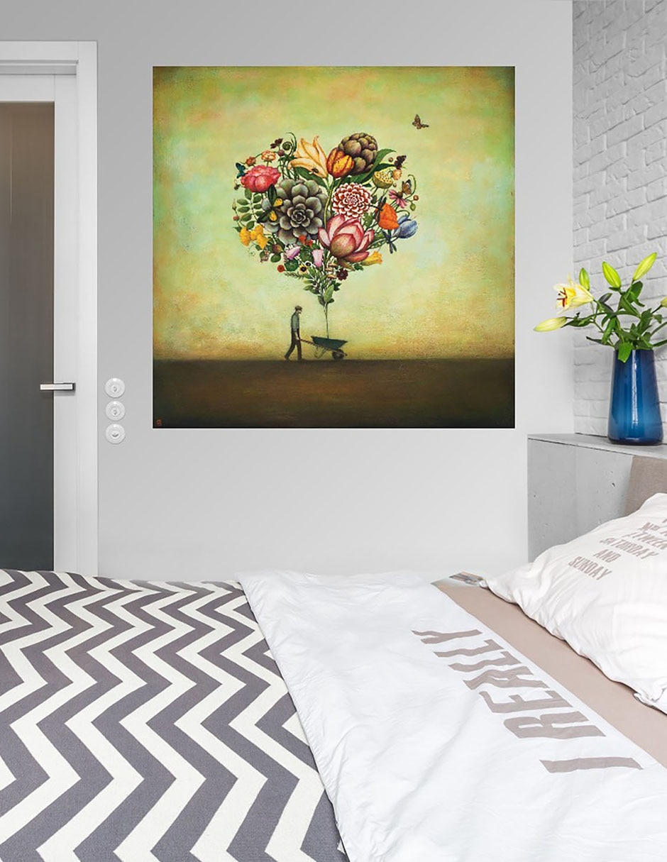 Cuadro decorativo Botanica de El Gran Corazón técnica mixta 5