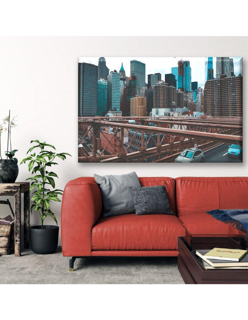 Cuadro decorativo Industria Grafica Ciento 23 Puente de Brooklyn