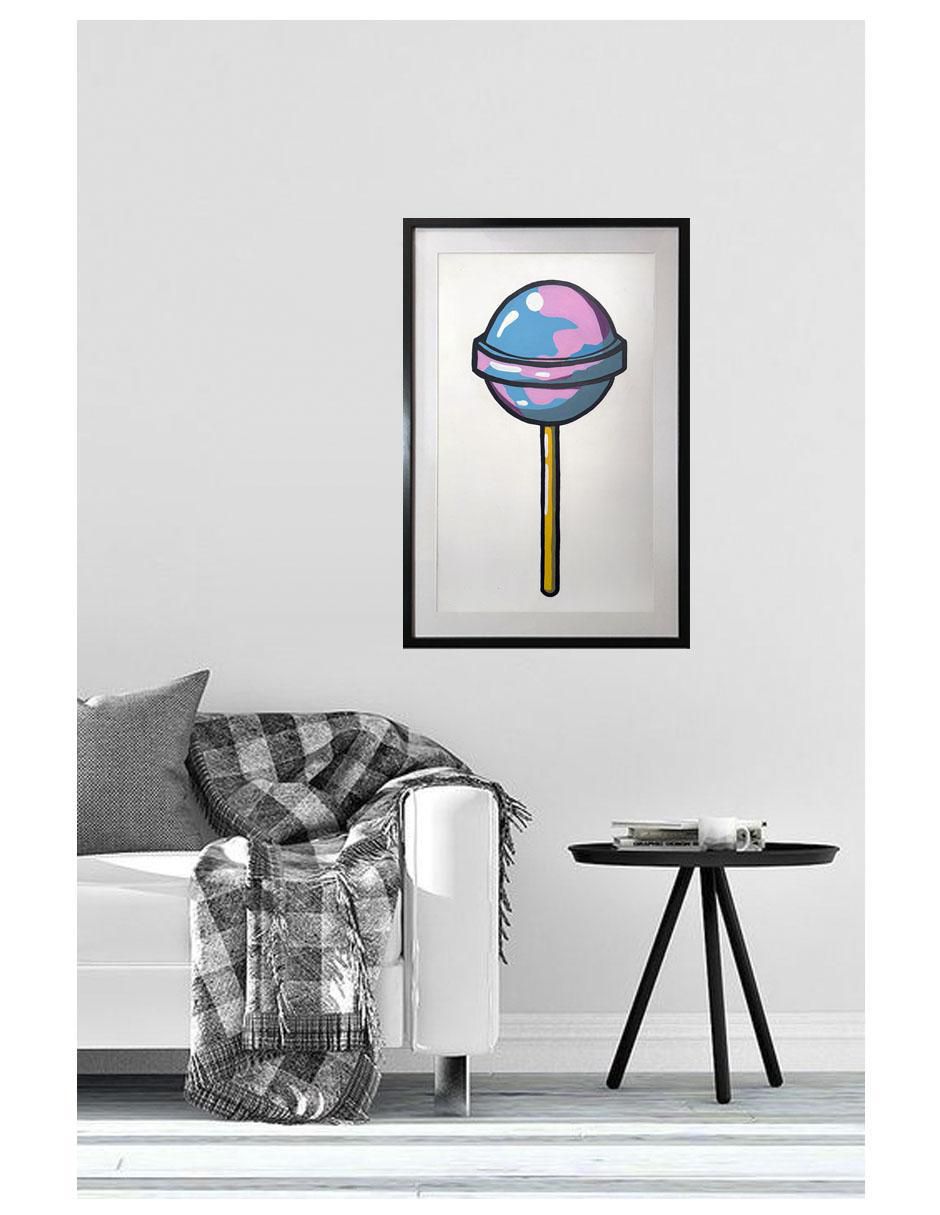 Pintura Lollipop técnica acrílico Lollipop 2