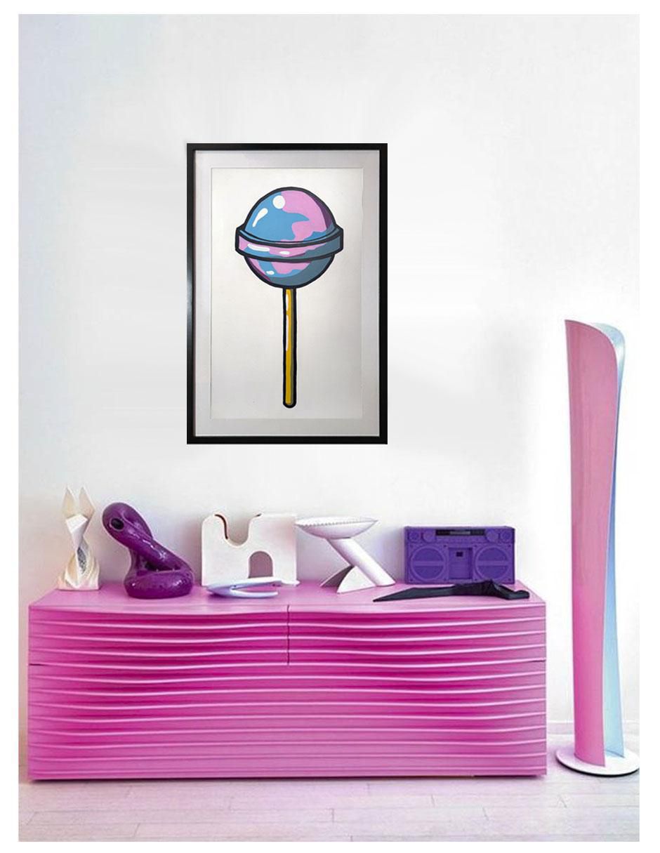 Pintura Lollipop técnica acrílico Lollipop 5