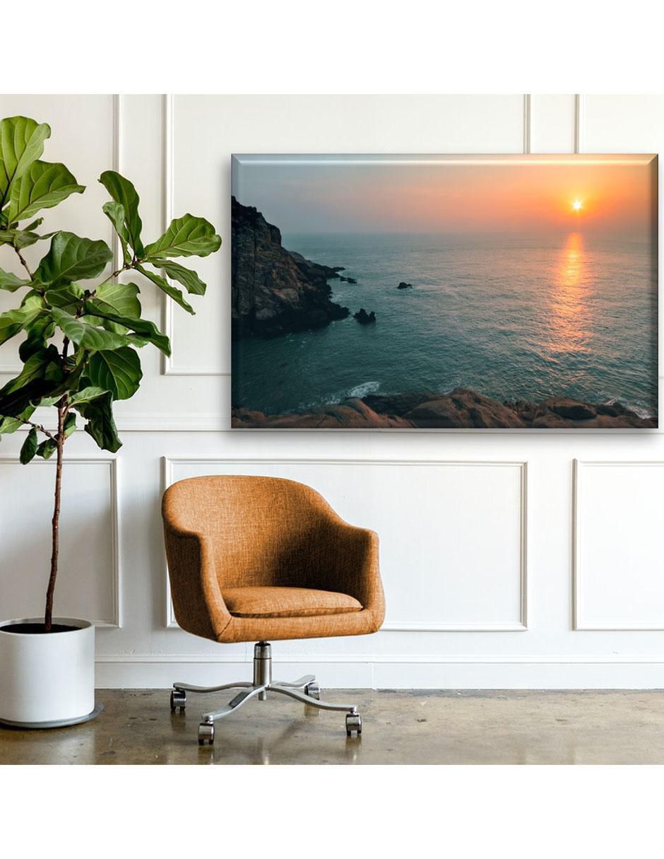Cuadro decorativo Industria Grafica Ciento 23 Atardecer en la bahía