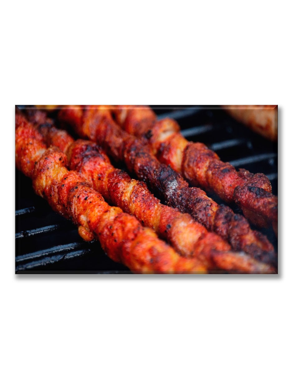 Cuadro decorativo Industria Grafica Ciento 23 Brocheta de carne