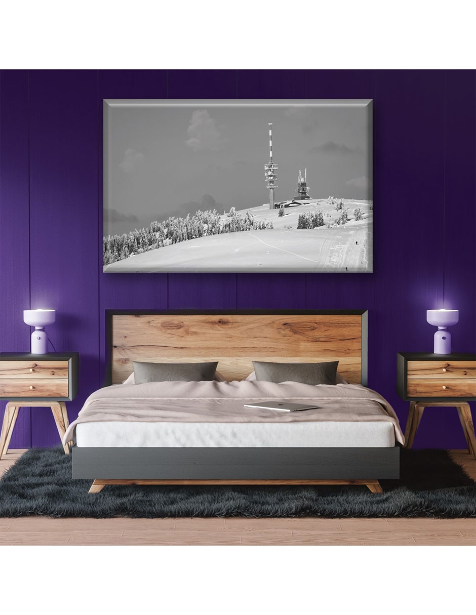 Cuadro decorativo Industria Grafica Ciento 23 Faro en la nieve